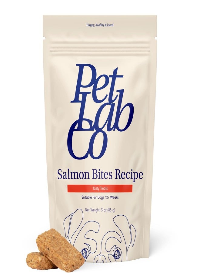 PetLab Co. Salmon Bites for Dogs – Rich in Beneficial Fatty Acids, Vitamins & Minerals - Premium Salmon Dog Treats Your Pup Will Drool Over - Carefully Selected Ingredients – Delicious Reward - Image 1